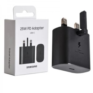 شارژر اورجینال سامسونگ 25 وات سه شاخه اروپایی